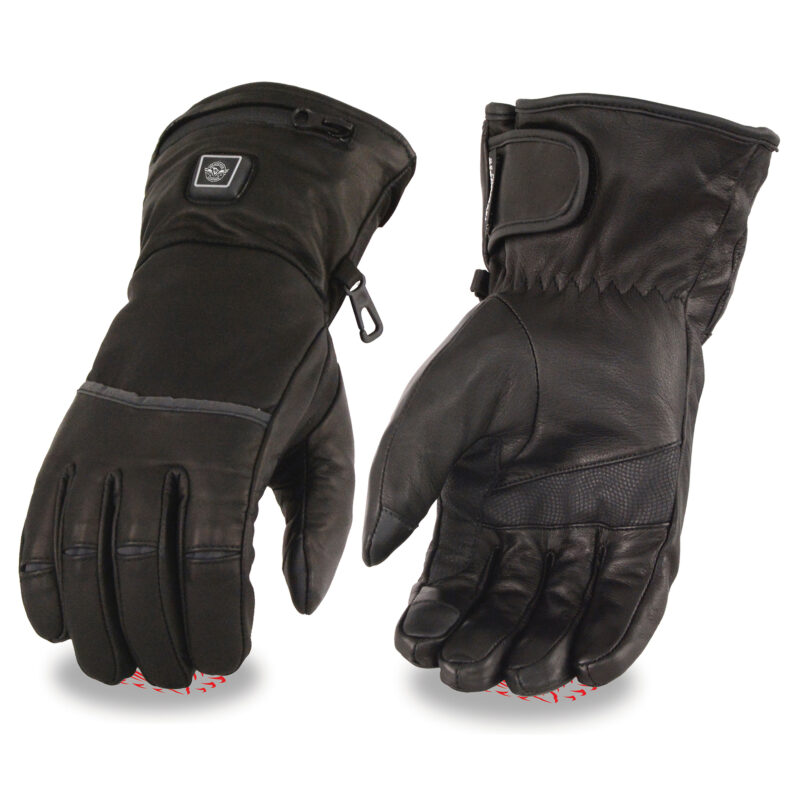 Men's Heated Leather Gloves