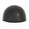 MPH DOT Half Helmet w/ Carbon Fiber Look Shiny Black - MPH9713DOT - Image 2
