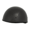 MPH DOT Half Helmet w/ Carbon Fiber Look Shiny Black - MPH9713DOT - Image 3