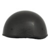MPH DOT Half Helmet w/ Carbon Fiber Look Shiny Black - MPH9713DOT - Image 4