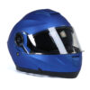 Breeze' Blue Advanced Motorcycle Modular Helmet with Drop Down Visor - MPH9818DOT - Image 2