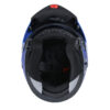 Breeze' Blue Advanced Motorcycle Modular Helmet with Drop Down Visor - MPH9818DOT - Image 5