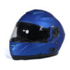 Breeze' Blue Advanced Motorcycle Modular Helmet with Drop Down Visor - MPH9818DOT - Image 3