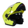 Breeze' Green Advanced Motorcycle Modular Helmet with Drop Down Visor - MPH9819DOT