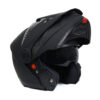 Flat Black 'Ominous' Dual Sport Advanced Motorcycle Modular Helmet - MPH9820DOT