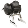 Leather Roll Bag Mounts to Sissy Bar Easily (14X10X10) - SH535 - Image 3