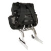 Medium Textile Two Piece Studded Touring Sissy Bar Bag (14X15X7) - SH602S - Image 6