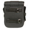 Small Cruiser Style Turn Clasp & Zipper Sissy Bar Bag (18X11X4.5) - MP8110 - Image 3