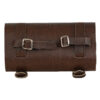 Two Buckle Antique Brown PVC Studded Tool Bag w/ Quick Release (10X4.5X3.25) - MP8527RT - Image 3