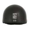 MPH DOT Helmet w/ Drop Sun Visor Carbon Fiber Look Shiny Black - MPH9723DOT - Image 7