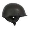 MPH DOT Helmet w/ Drop Sun Visor Carbon Fiber Look Shiny Black - MPH9723DOT - Image 9