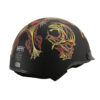 MPH DOT Helmet w/ Drop Sun Visor Web & Skull Graphic Matte - MPH9724DOT - Image 7