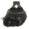 Large Zip-Off PVC  Throw Over Saddle Bag (15X12X7X22) - SH55302ZB - Image 3
