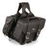 Medium Zip-Off PVC Slanted Throw Over Saddle Bag (12X9X5X18) - SH58001ZB - Image 3
