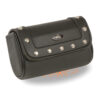 Small Riveted PVC Tool Bag w/ Adjustable Strap Closure (8X4X3) - SH61402