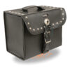 Medium Studded PVC Sissy Bar Carry Bag (12X9.5X6.5) - SH618S