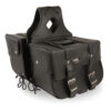 Zip-Off PVC Extended Flap Throw Over Saddle Bag (15X11X7X21) - SH64501ZB