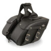 Medium Zip-Off PVC Slanted Throw Over Saddle Bag (13X10X5.5X20) - SH65801ZB - Image 2