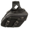 Medium Zip-Off PVC Slanted Throw Over Saddle Bag (13X10X5.5X20) - SH65801ZB - Image 3