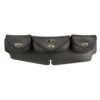 Large Triple Pocket Windshield Mount Bag w/ Turn Clasps (22X6X3) - SH67101 - Image 2
